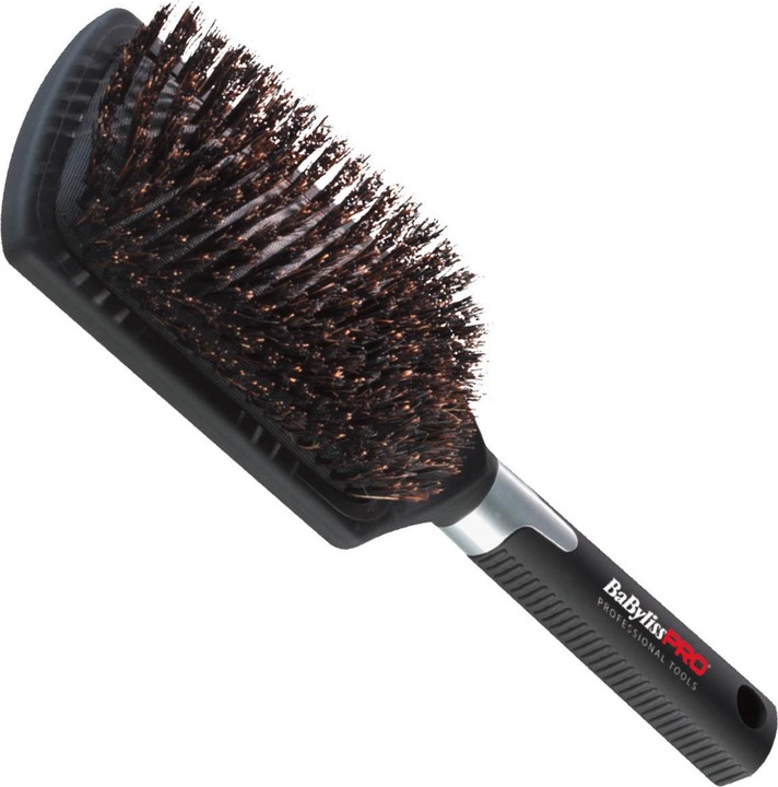 Produktbild BaByliss Pro Flachbürste breit mit Naturborsten