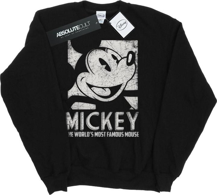 Actual product image Disney Mens Mickey Mouse Most Famous Sweatshirt (3XL)