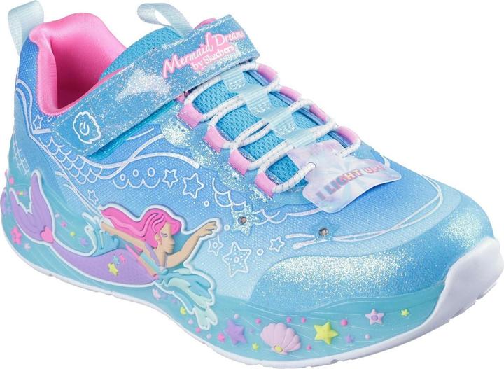 Image du produit Skechers - Baskets motif/style Illuminé MERMAID DREAMS - Fille (32)
