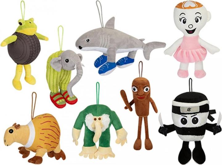 Sombo Brain Rot Plüsch ass Display (18 cm)