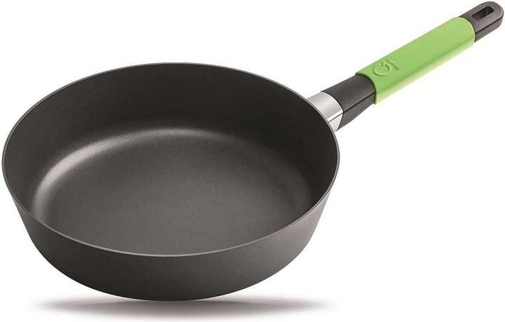 Squality Non-stick frying pan 24 cm green (Casserole + Stewpot, Cast aluminium)
