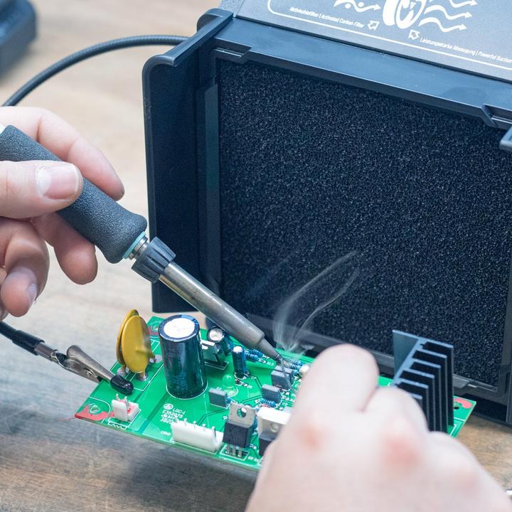 Image du produit Stahlwerk Lötabsaugung FE-27 ST (Filtre à charbon actif)