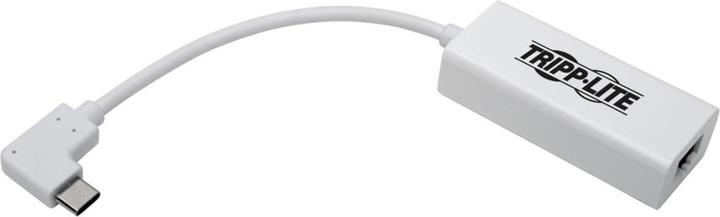 Actual product image Eaton USB-C to Gigabit Network Adapter with Right Angle USB-C Thunderbolt 3 Compatibility (USB-C 3.1 Gen 1, RJ45 (1x))