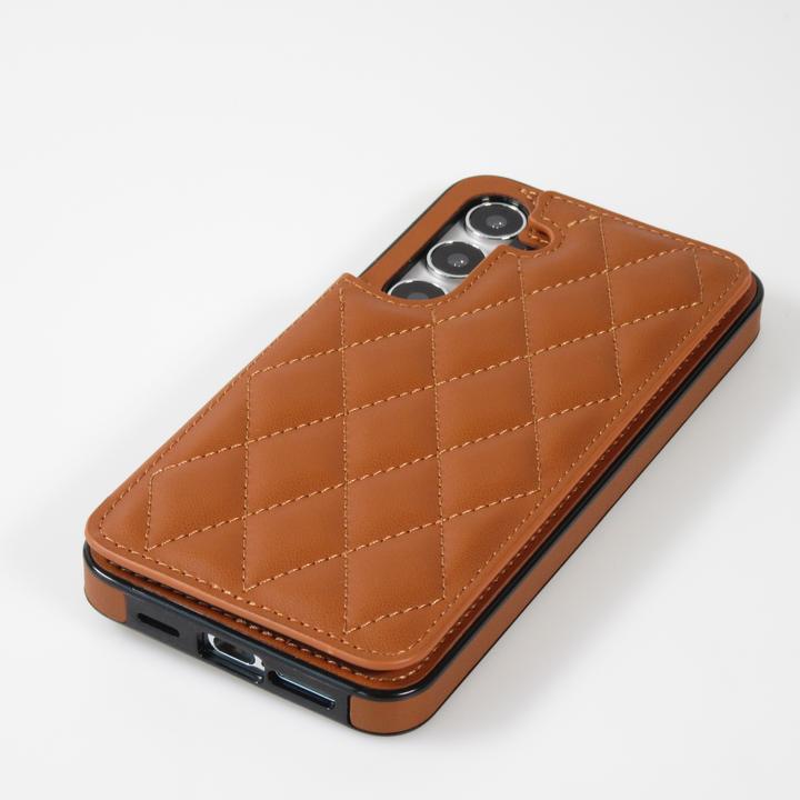 Actual product image PhoneLook Coque Etui en silicone avec surface en similicuir et porte-monnaie pliable (Samsung Galaxy S24+)