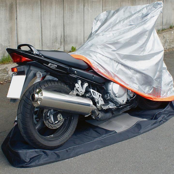 Keller Fahnen Motorradabdeckung