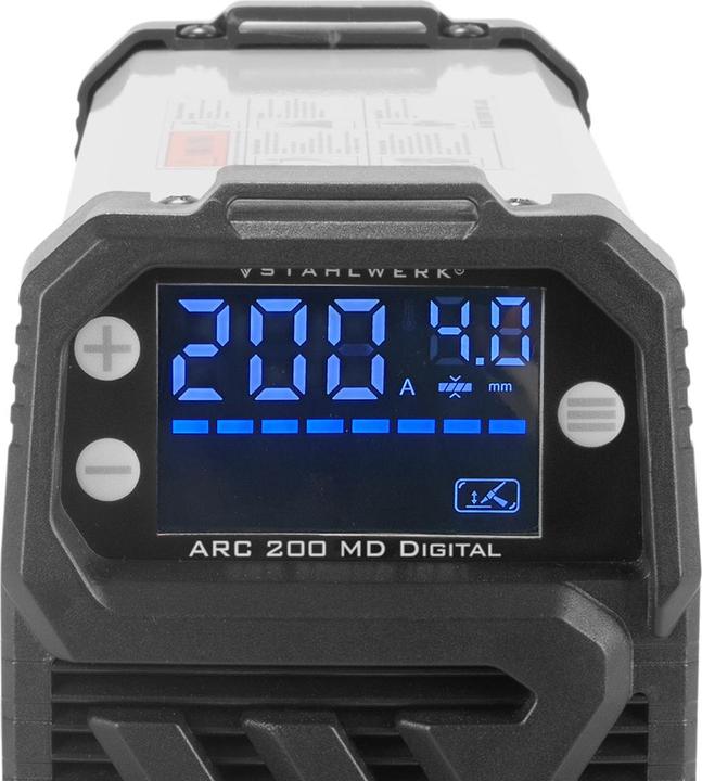 Actual product image Stahlwerk Welding machine ARC 200 MD Digital fully equipped - Inverter 200 Ampere