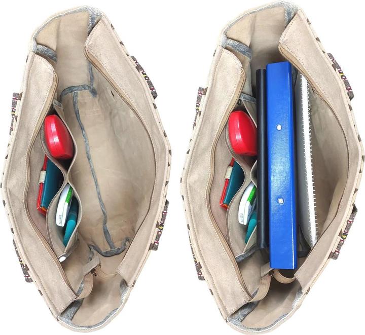 Produktbild Sunsa Schultertasche Handtasche Shopper No.64 Canvas recycelt (14.50 l)
