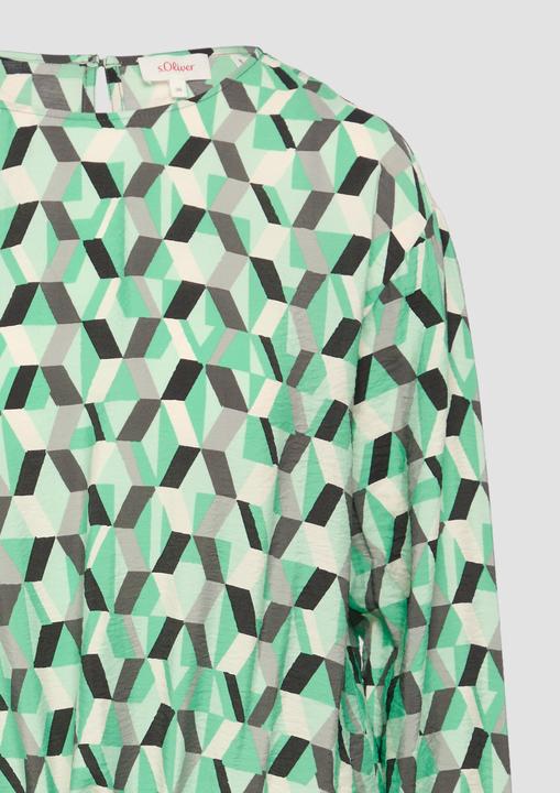 Image du produit s.Oliver Bluse Viskosemix-Bluse in O-Shape (36)