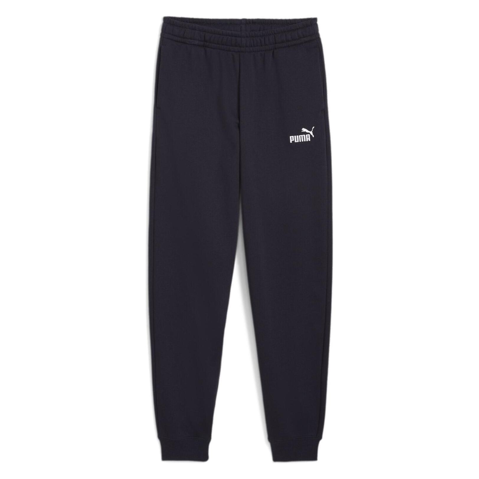 Puma, Jongens, Sportbroek, Ess Nr. 1 Logo Sweatbroek Fl B (128), Blauw