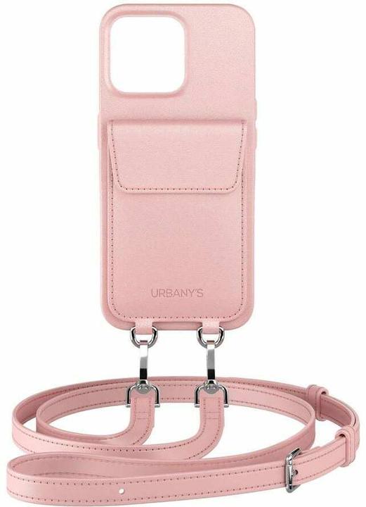 Produktbild Urbany's Necklace Case Handykette+ iPhone 16 Cotton Candy