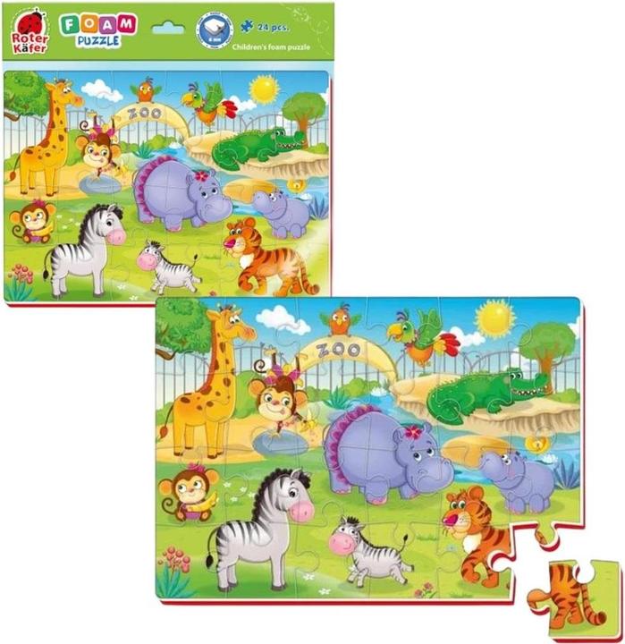 Actual product image Foam zoo animals