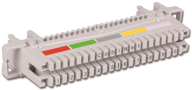 Actual product image Cobinet LSA connection strip