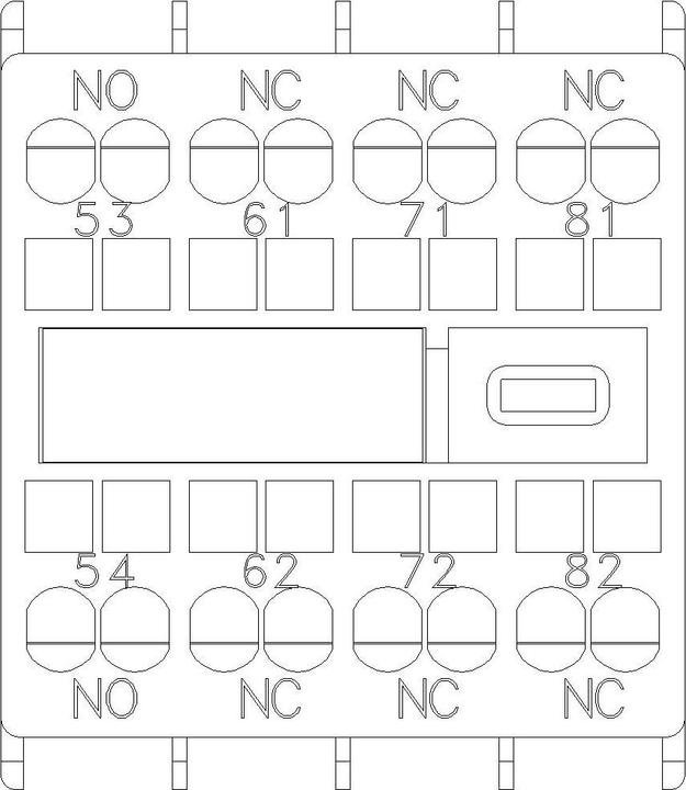 Produktbild Siemens Auxiliary Switch Block