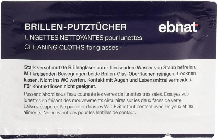 Actual product image Ebnat Glasses cleaning cloths
