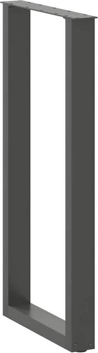 Image du produit vidaXL Pieds de table basse en U 2 pcs. Anthracite 50x(100-101) cm Pied de table en acier
