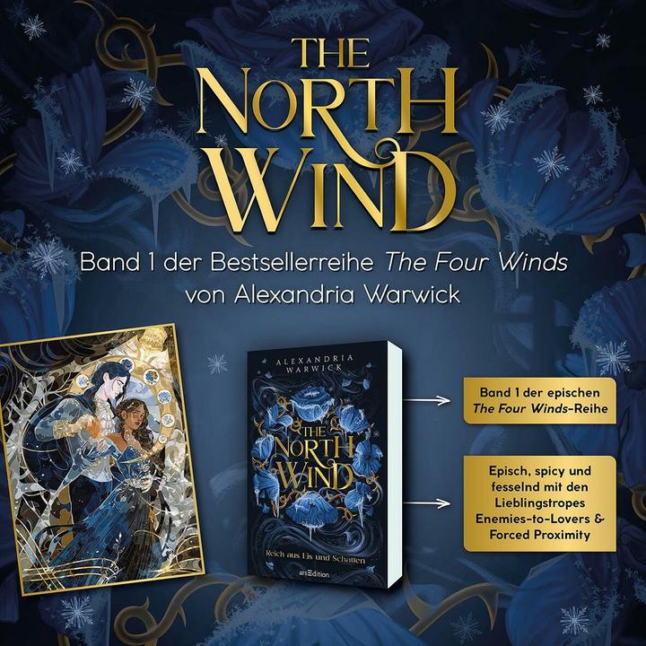 Immagine prodotto The North Wind – Reich aus Eis und Schatten (The Four Winds 1) (Tedesco, Alessandria, Warwick, 2025)