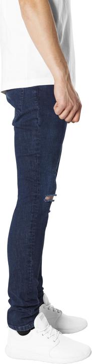 Actual product image Urban Classics Slim Fit Knee Cut Denim Pants (34)