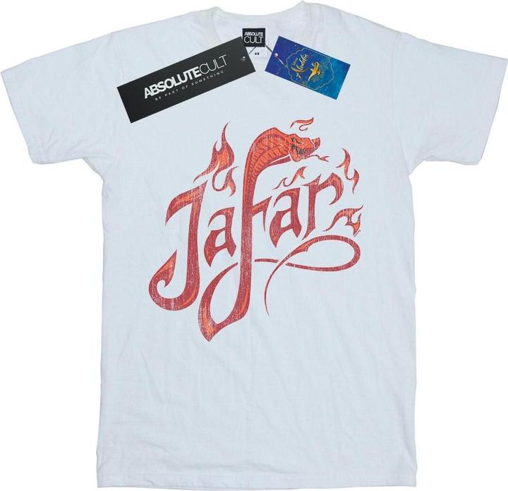 Produktbild Disney Aladdin Movie Jafar Flames Logo TShirt (L)
