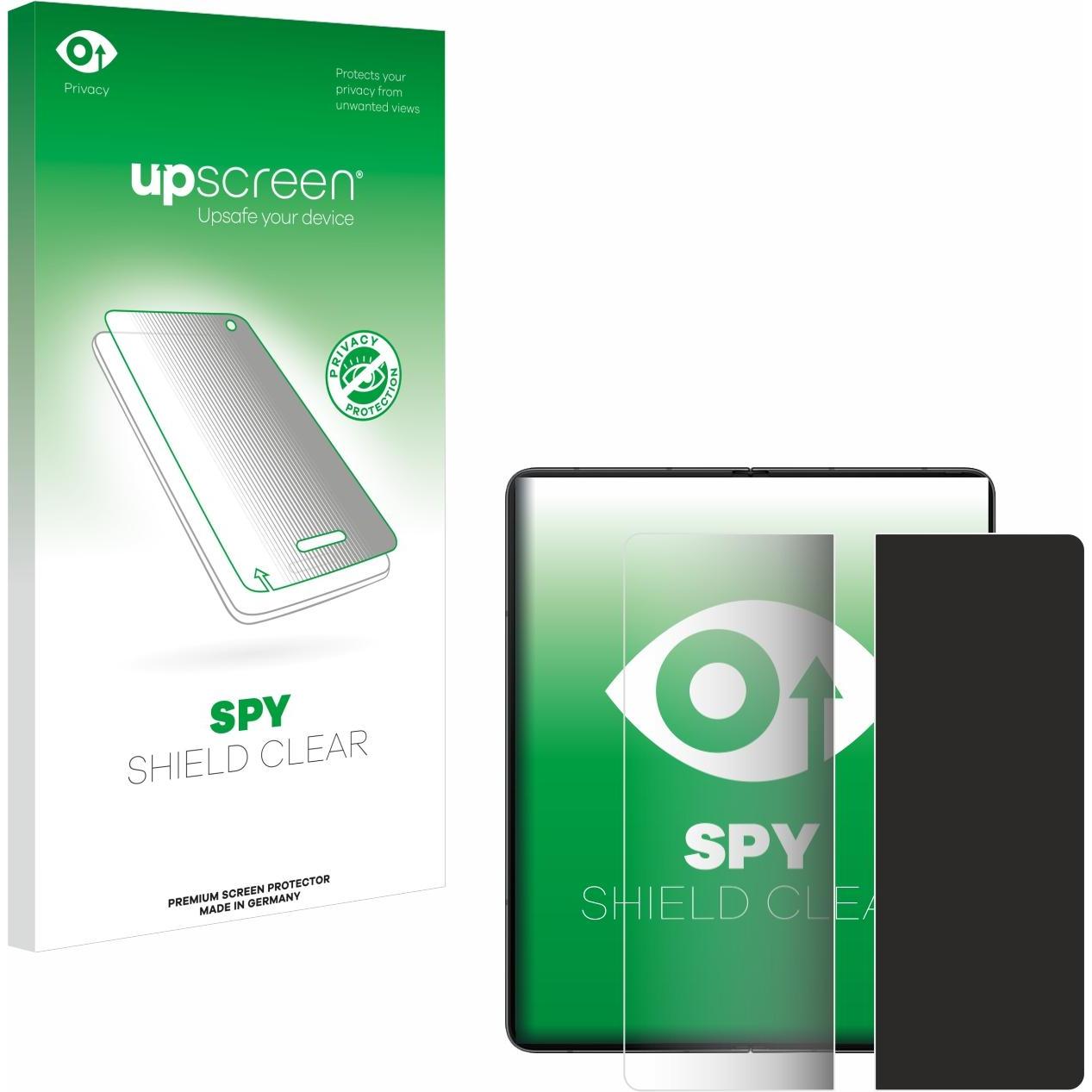 upscreen Spy Shield Blickschutzfolie (1 Stück, Samsung Galaxy Z Fold5), Smartphone Schutzfolie, Blau