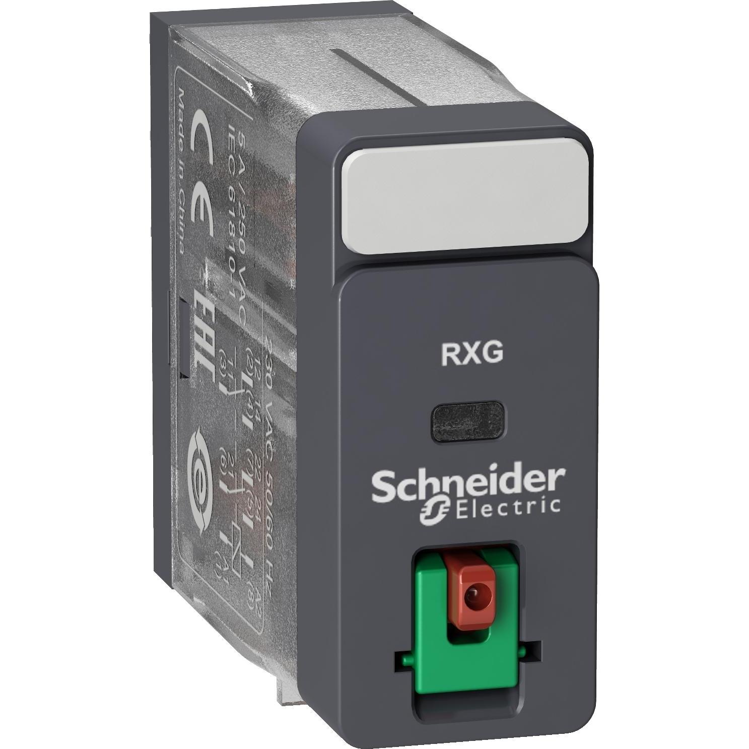 10x Schneider Electric, Zubehör Steuerungstechnik, Steckb. Interface-Relais RXG, 2 W, 5 A, RXG21F7 (Relaissockel)