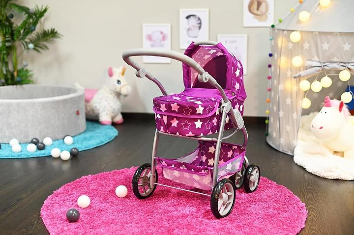 Immagine prodotto Knorrtoys Puppenwagen Coco - star dark pink