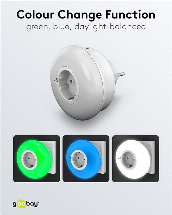 Image du produit Goobay Veilleuse LED à brancher