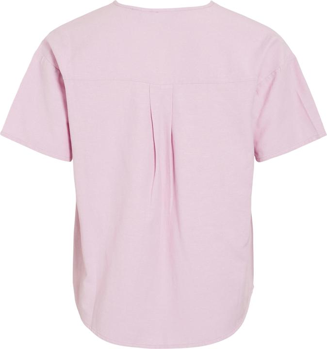 Actual product image Vila V-Ausschnitt Oberteil mit kurzen Ärmeln (40)