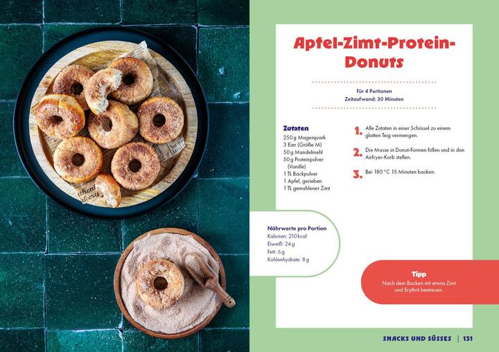 Actual product image High-Protein-Power aus dem Airfryer (German, Peter Kowalski, 2025)