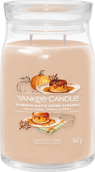 Yankee Candle Flan au Caramel, Citrouille et Érable