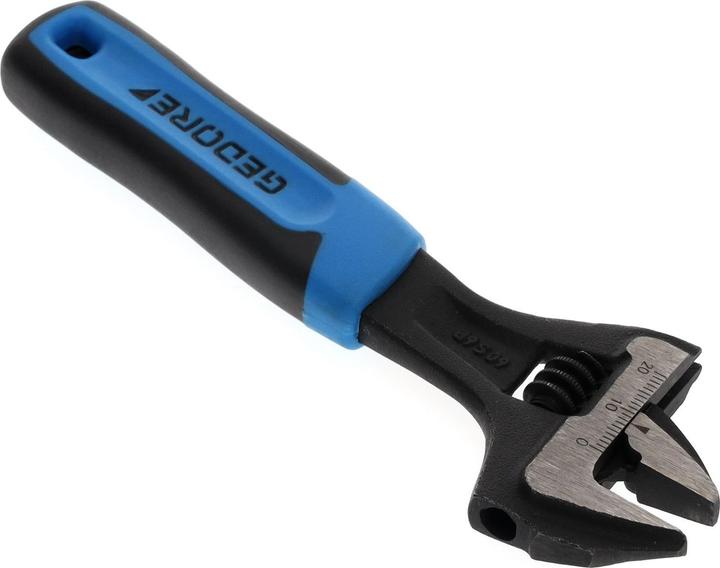 Actual product image Gedore 60 S 6 JP open-end spanner 6", adjustable, phosphated with plastic handle (20 mm)