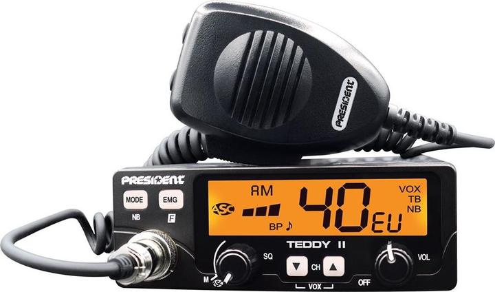 Actual product image President TEDDY II + TXPR376 CB radio