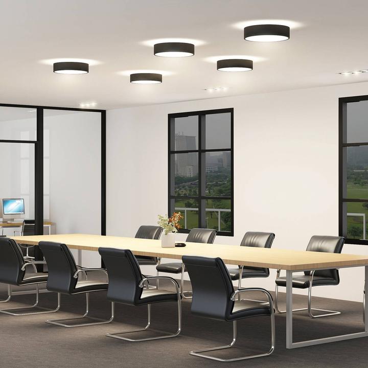 Produktbild Arcchio Vanida LED-Deckenlampe, schwarz, 40 cm (5852 lm)