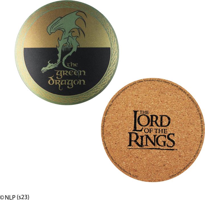 Produktbild Cinereplicas Lord of the Rings: Coaster (Set of 4) (4x, Glasuntersetzer)