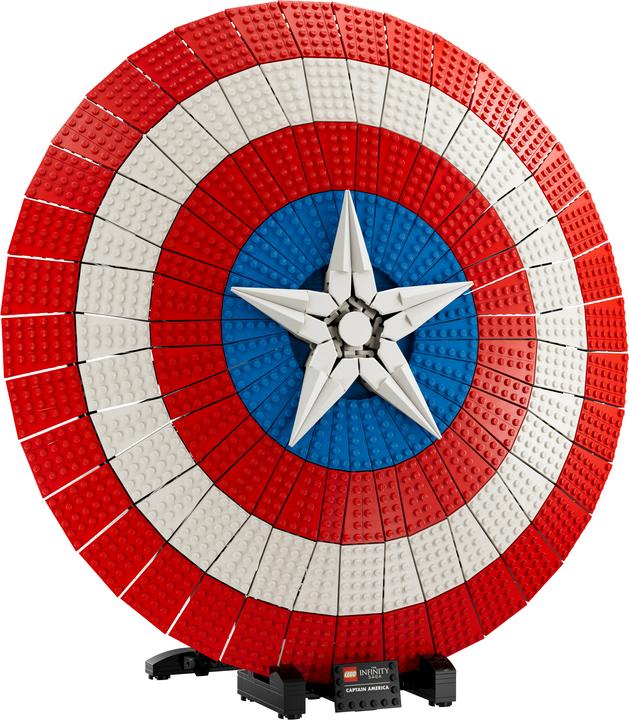 Produktbild LEGO Captain Americas Schild (76262, LEGO Marvel)