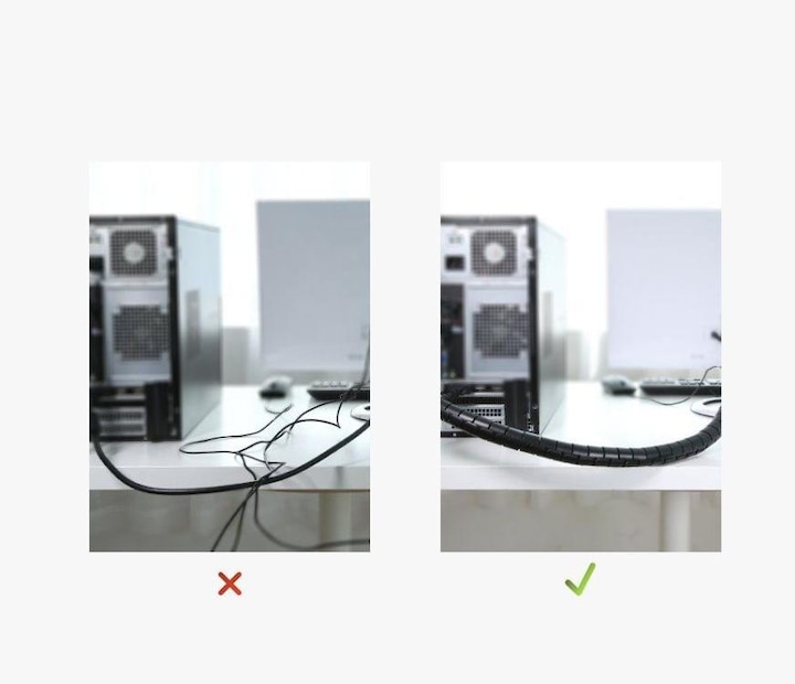 Actual product image Ugreen Flexible cable duct (Cable conduit, 150 cm)