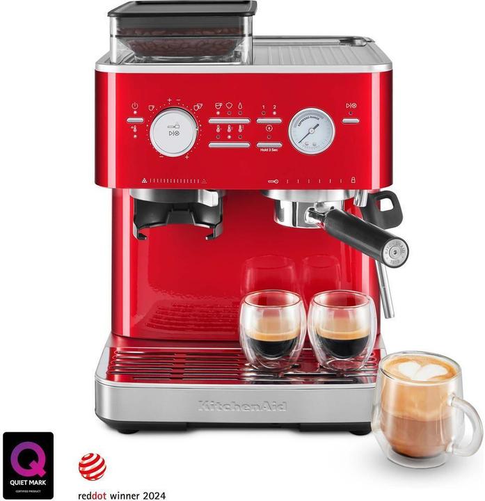 Productafbeelding KitchenAid 5KES6551ECA Siebträgermaschine mit Mahlwerk