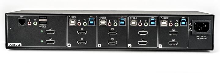 Actual product image Vertiv 4-PORT I.E. HDMI STANDARD KVM