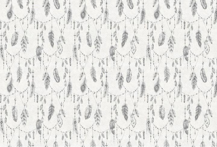 Actual product image Architects Paper Atelier 47 Boho Feather with feathers (400 x 270 cm)