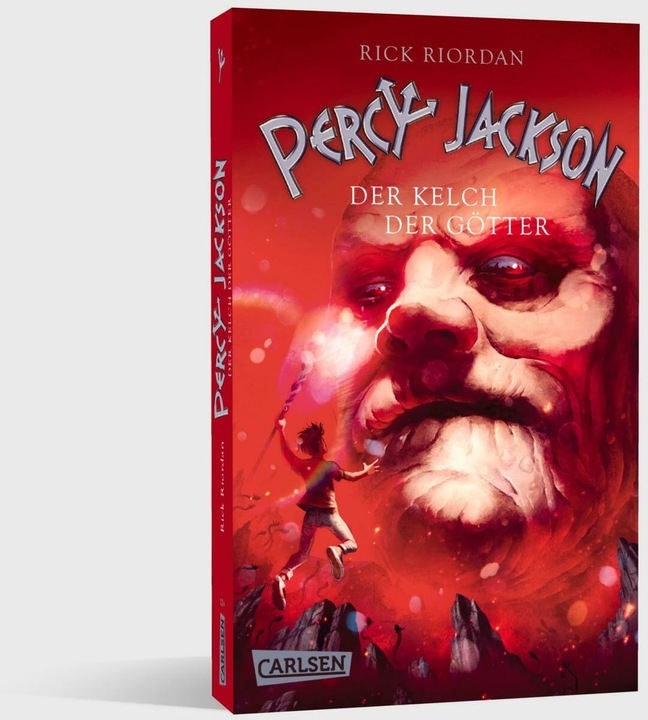 Actual product image Percy Jackson 6: The Cup of the Gods (Rick Riordan., German)