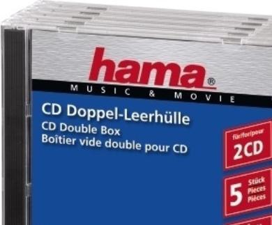 Productafbeelding Hama CD dubbele lege hoesjes
