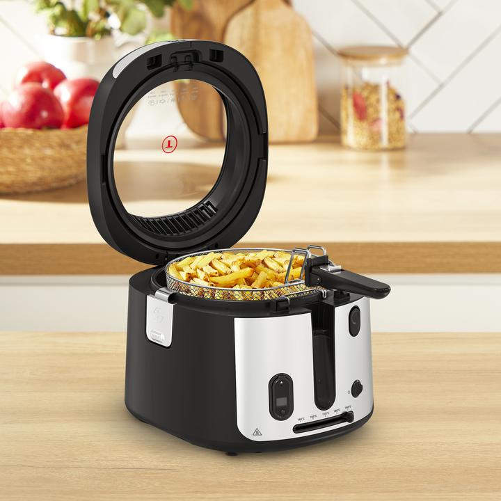 Produktbild Tefal Die Fritteuse Filtert Die Sicht Ff2588e0