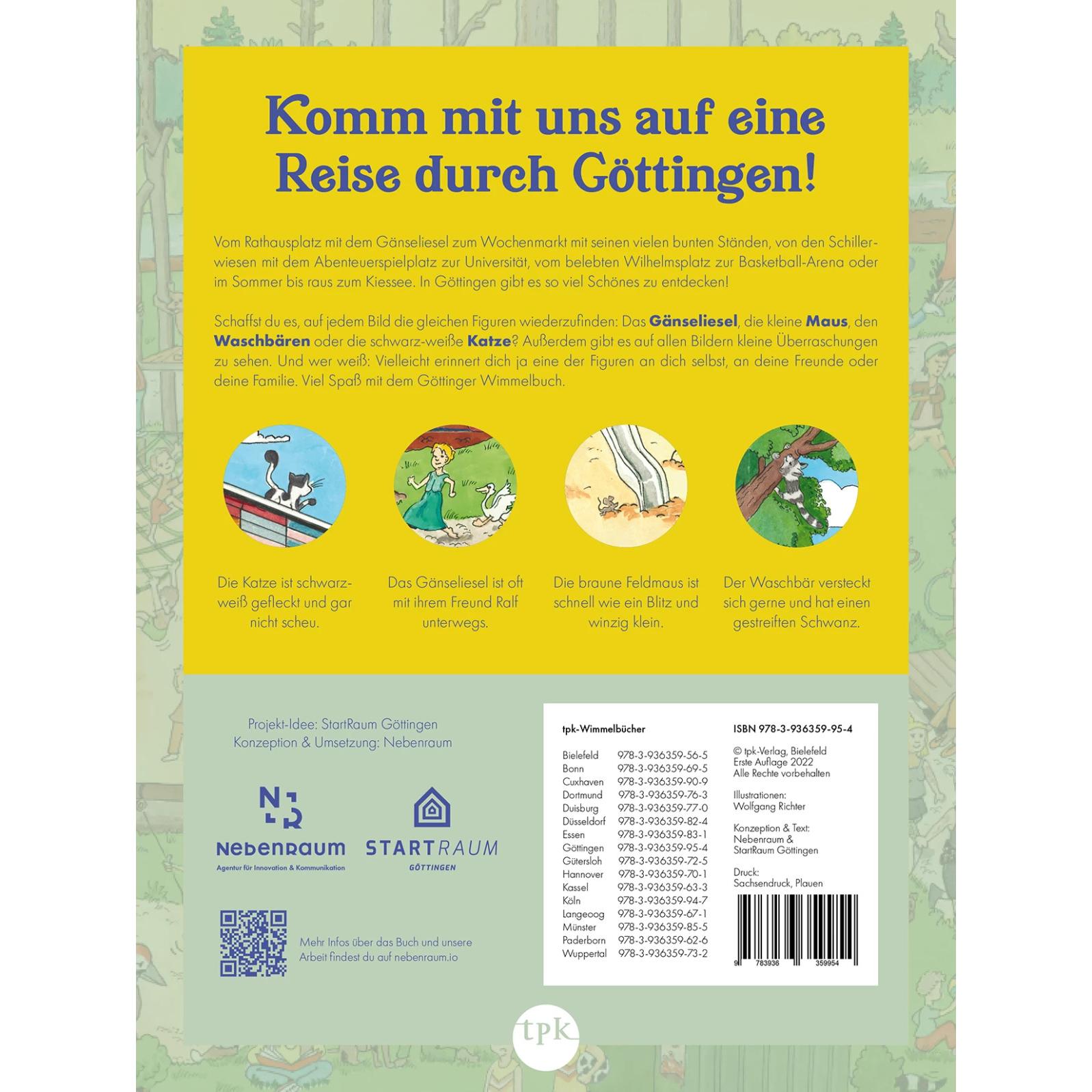 Thumbnail - Das grosse GÖTTINGEN-Wimmelbuch, Kinderbücher von Wolfgang Richter