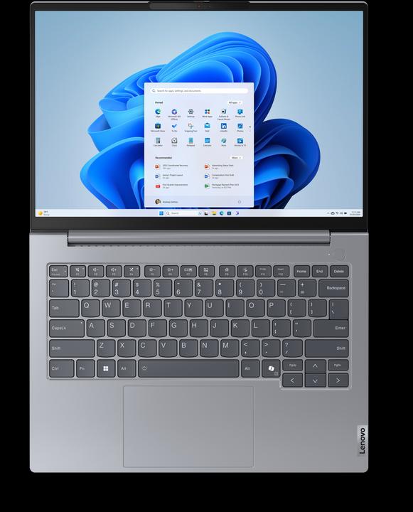 Actual product image Lenovo ThinkBook 14 Gen 7 (14", AMD Ryzen 5 7535HS, 16 GB, 512 GB, DE)