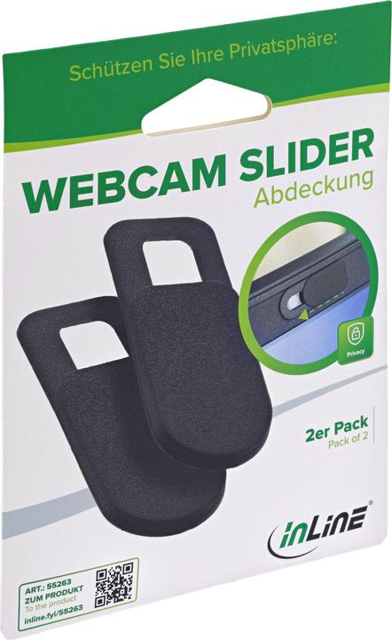 Image du produit InLine Webcam Slider Abdeckung 2er Pack