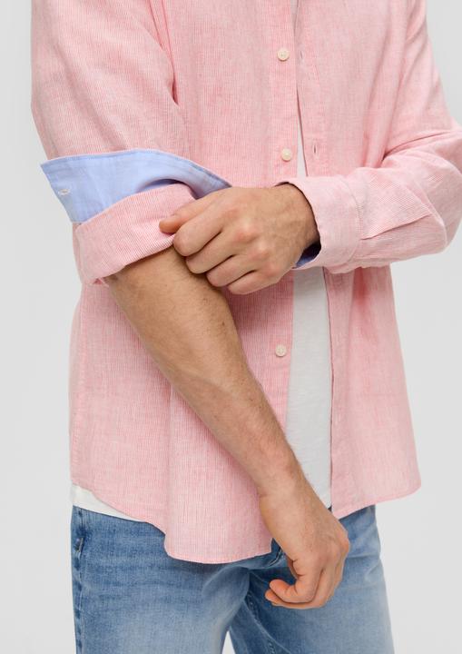 Immagine prodotto s.Oliver Hemd Regular: Hemd aus Baumwoll-Leinen-Mix (L)