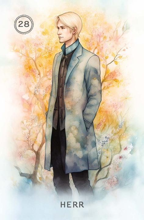 Actual product image Sweet Blossom Lenormand (Lenormandkarten auf Deutsch) (German, Irene Captijn, 2024)