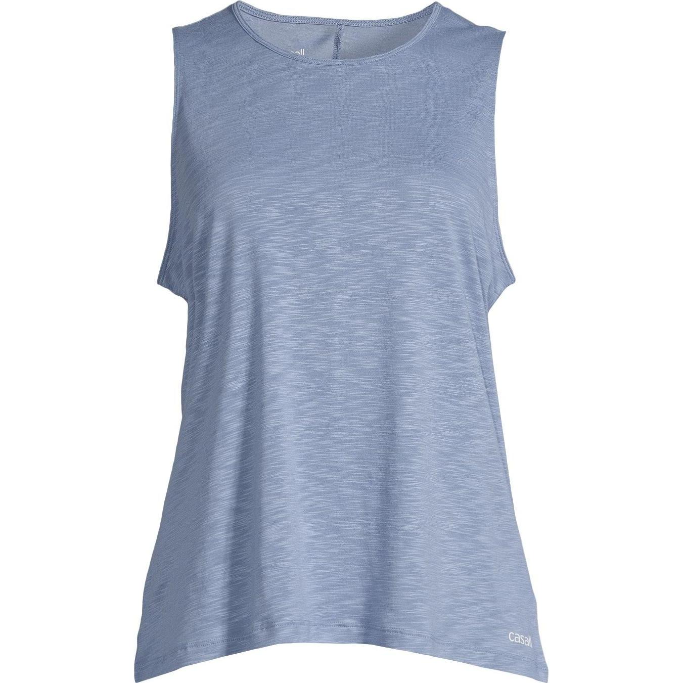 CASALL, Donne, Maglietta, Tanktop mit weicher Textur, Blu, (40)