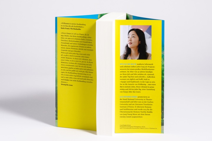 Produktbild Willkommen in meiner Buchhandlung (Deutsch, Hwang Bo-reum, Jan Henrik Dirks, 2023)