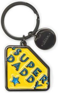 Legami Schlüsselanhänger aus Emaillie - Super Papi