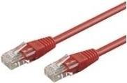 Produktbild Goobay CAT 5e Patchkabel, U/UTP, Rot, 1 m (U/UTP, CAT5e, 1 m)